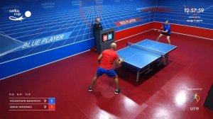 ЧТО ЭТО ЗА ХВАТ РАКЕТКИ?? СЕРГЕЙ ЯЦЕНКО: атакующий стиль, нарушает, как Домбровский  | SETKA CUP