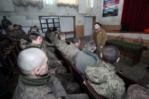 Денис Пушилин встретился с украинскими военнопленными
