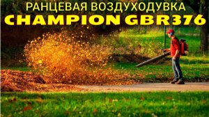 Бензиновая воздуходувка ранец Champion GBR 376