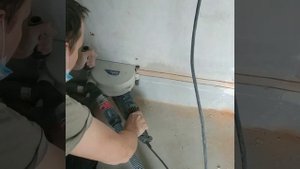 Штробление Фиолент Б3-40 на глубину 40мм без пыли