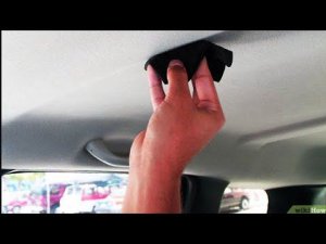 ПОТОЛОК АВТОМОБИЛЯ СТАНЕТ ИДЕАЛЬНО ЧИСТЫМ ЕСЛИ СДЕЛАТЬ ТАК