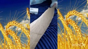 как сделать косу из картона!