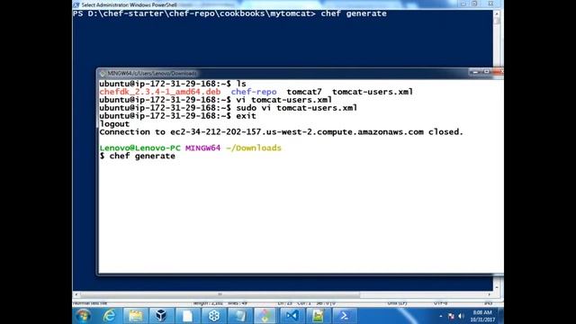 Apache Tomcat Setup using Chef -1 смотреть онлайн