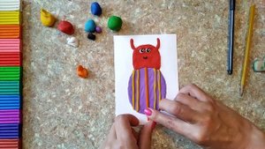 Милый жук из пластилина ?