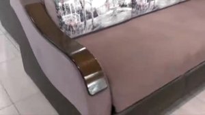 Прямой диван со спальным местом и коробами Виктория 5