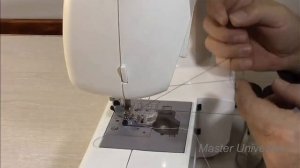 Машина туго крутится и не затягивает нижнюю нитку. Видео № 487.