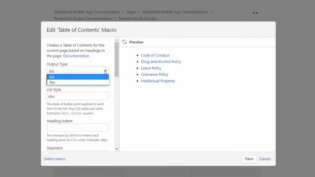 Edit a macro in Confluence | Atlassian