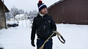 Турбо-трактор Володька - холодный пуск!