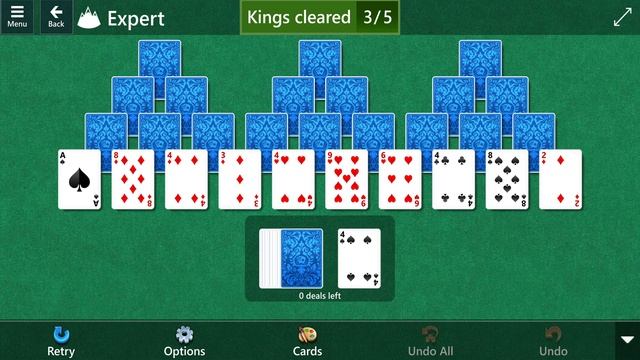 Microsoft Solitaire Collection: TriPeaks - Expert - March 4, 2022 смотреть онлайн