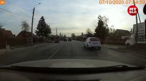 Обгон на пешеходном переходе, Тула