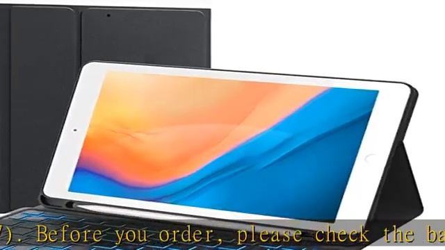 GreenLaw iPad 9.7 inch Case with Keyboard, iPad 6th Gen (2018), iPad 5th Gen (2017), iPad Air 2 (20 смотреть онлайн