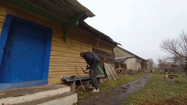 Видеонаблюдение в доме в деревне. Камера за копейки. смотреть онлайн