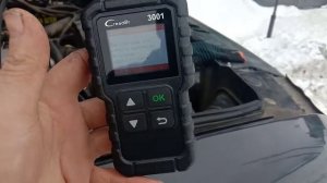 Недорогой автосканер Launch CReader 3001 хорошо диагностирует УАЗ ПАТРИОТ