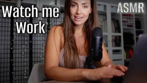 💖 Denice Asmr ~ [АСМР] Посмотрите, как я работаю - триггеры нажатия на компьютер
