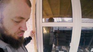Фасад. Планкен из лиственницы