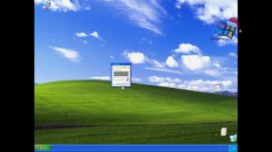 Windows XP при минимальном масштабе