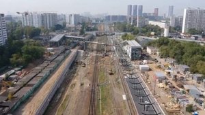 (ТПУ) «Марьина Роща» МЦД-2 и МЦД-4 на северо-востоке Москвы.