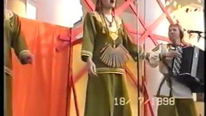 1997, Пикалево, фестиваль «Русский Двор», фрагменты ансамбль Оберег+