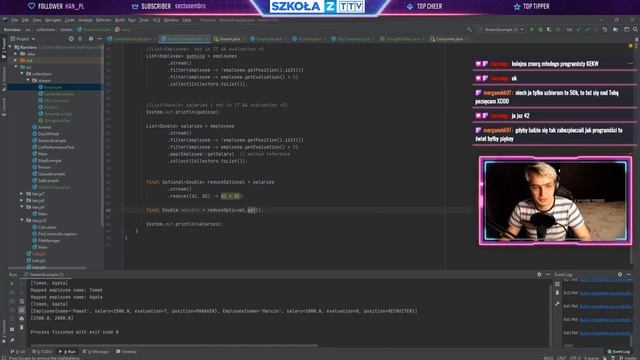 Kurs Java - Lekcja 15 Stream API. (zapis streamu) смотреть онлайн