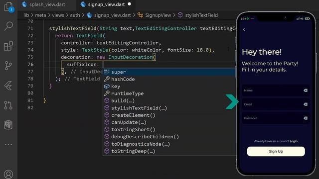 1.Auth View - Flutter Ecommerce App With Backend And Admin Panel | Flutter Ecommerce App NodeJS