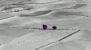 Харьковская область. Точный авиаудар ВКС тремя бомбами ФАБ-250 с УМПК по лесопосадке с позициями вра