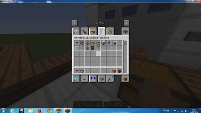 Minecraft mods (mod malisis doors) 1.7.10 смотреть онлайн