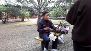 Игра на эрху. Пекин. Храм Неба