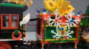 Mould King Christmas Train CLOSE-UPS | Set 12012