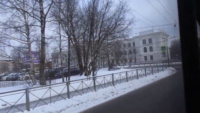 Троллейбус "6841 по 50" СПб 11-***: ВМЗ-5298.01 6841 по №50 (12.02.21) смотреть онлайн