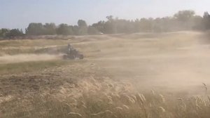 Дрифт по песку на реке суре на ямаха раптор 700