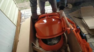 Обзор посылки. Бетономешалка  ECO CM-152