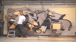 freestyle graffiti piece #13 - Pens - wildstyle