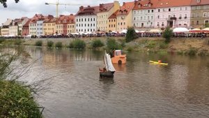 Заплыв на самодельных плавсредствах 5