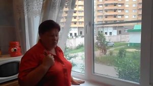 Двухстворчатое окно ПВХ
