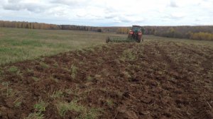 Плуг лущильник ЛЛП 12-25 в работе для Т-150 мтз-1221 ,мтз 1523 от производителя