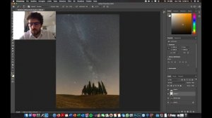 Milkyway photoshop tutorial-Val D’orcia-Tuscany