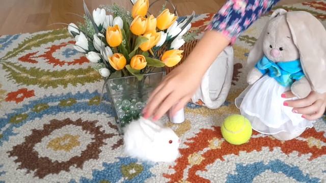 Видео для малышей. Зайчики. Игрушки для малышей смотреть онлайн