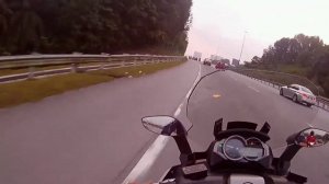 BMW C650 GT - DAILY COMMUTE - MORNING ONBOARD