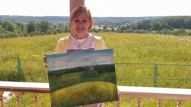 Мастер класс рисования природы с натуры в подмосковной Истре смотреть онлайн