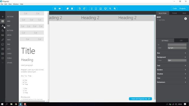 Pingendo Bootstrap 4 Editör ile Web Tasarım Dersleri- Responsive Site Yapımı- Ders 12 смотреть онлайн