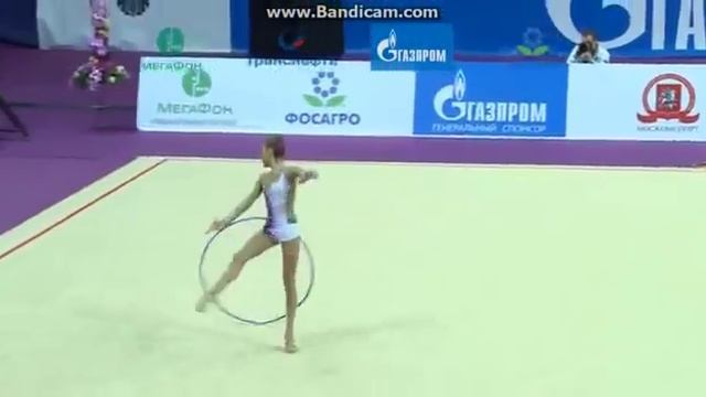 Дина Аверина,обруч. Гран-при 2015 смотреть онлайн