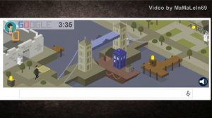 Doctor Who 50th Anniversary Google Doodle solution