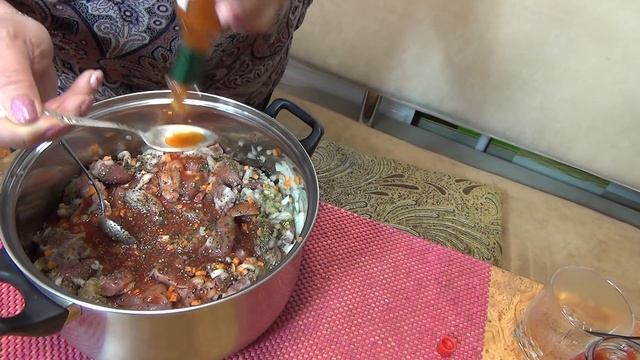 Бюджетная консервация. Консерва из сердечек с желудками. Гуляш в банке, вкусно не сложно полезно.