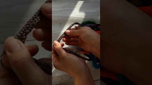 Қалдық жіптермен сәнді шарф тоқу смотреть онлайн