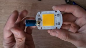 Доработка бездрайверного светодиода с AliExpress