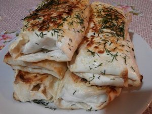 Армянские блинчики из лаваша. Просто и вкусно!