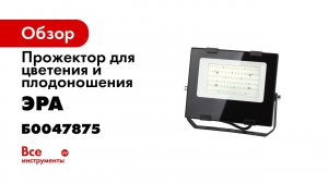 Прожектор ЭРА FITO50WRa90LED, для цветения и плодоношения, 10/300 Б0047875
