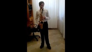 Белоусов Николай (саксофон), К.Дебюсси "Маленький негритенок"