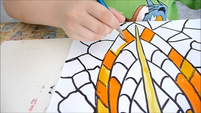 Аким 5 лет 1м. МОДЕРН. Проект "Капельки искусства" Перо "Жар-птицы" Музыка И.Стравинского. смотреть онлайн