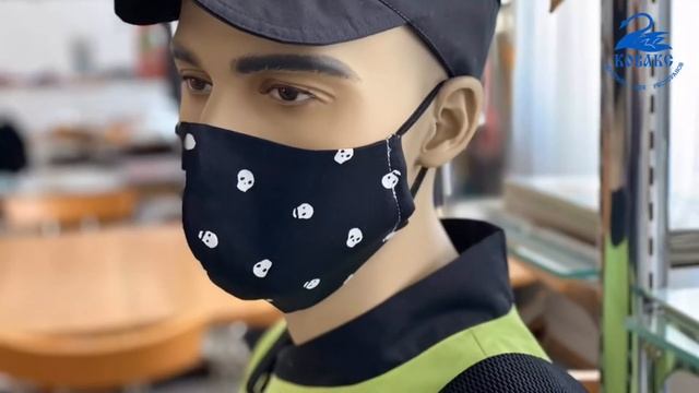 Лицевая маска многоразового использования 100% хлопок смотреть онлайн